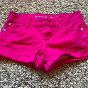Pink shorts